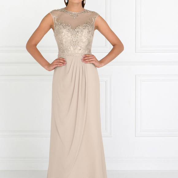 gls collective Dresses & Skirts - Sweetheart Neck Sleeveless Long Prom Dress GL2099